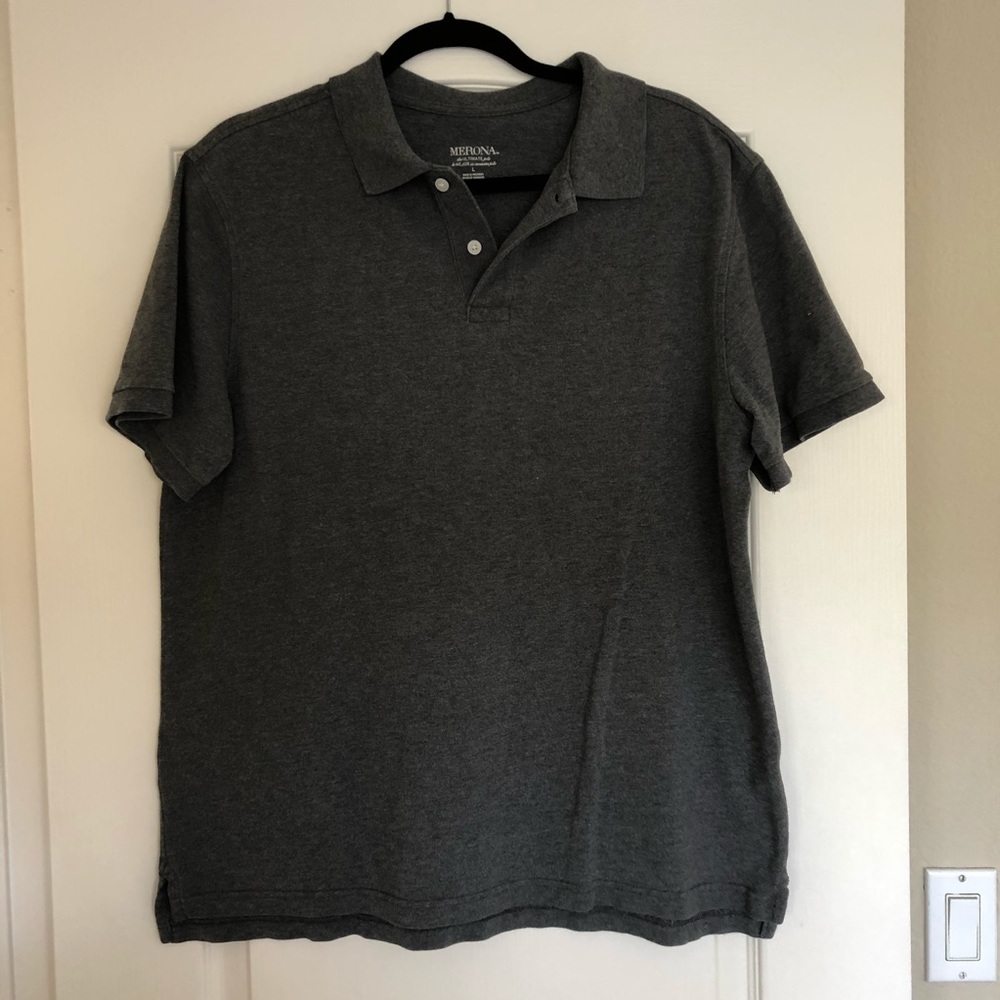 Men’s Grey Polo Shirt